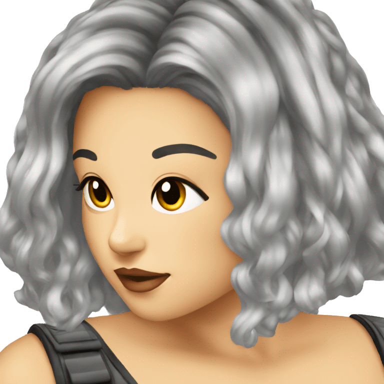 y2k girl top emoji