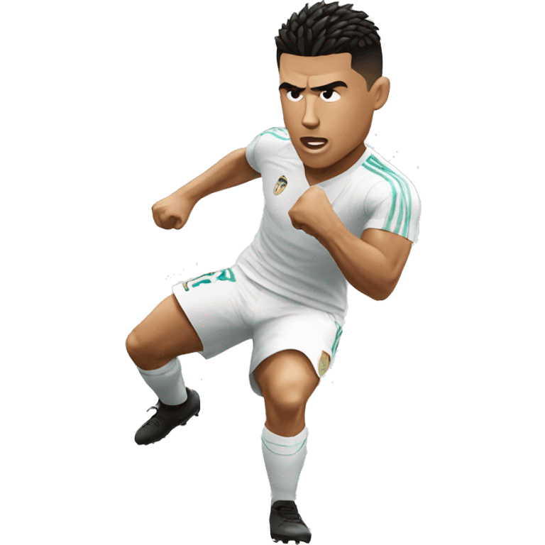 Ronaldo fighting emoji