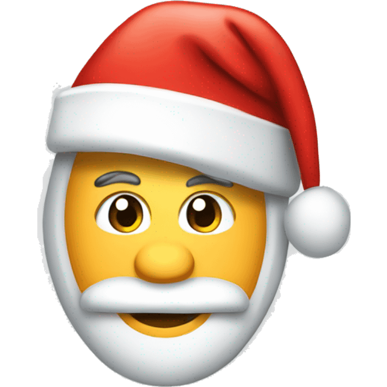 igloo xmas santa hat emoji