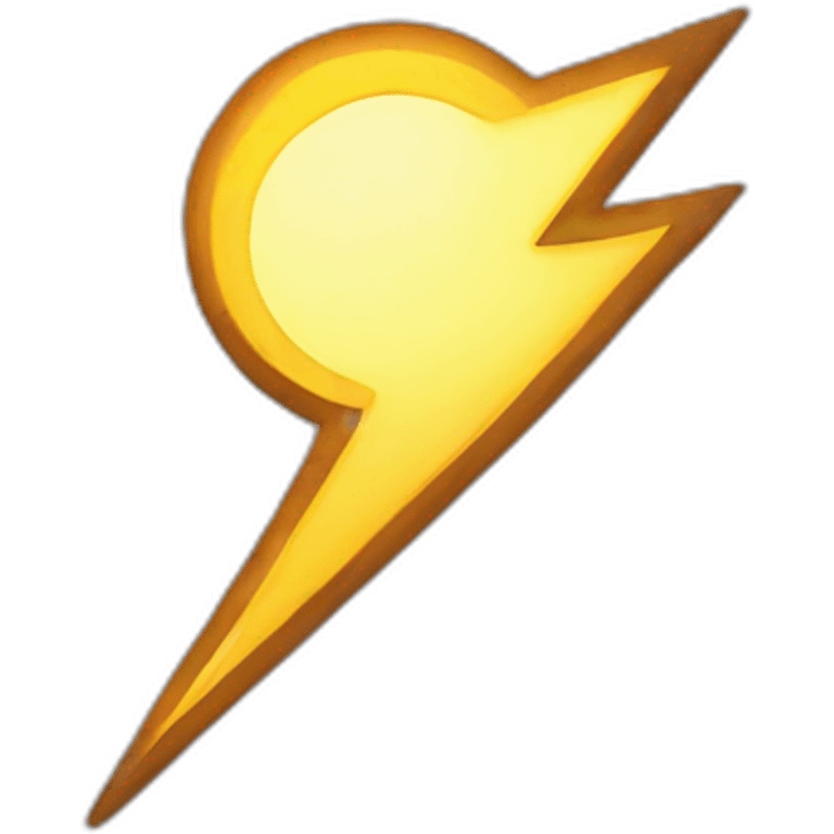 Lightning strike emoji