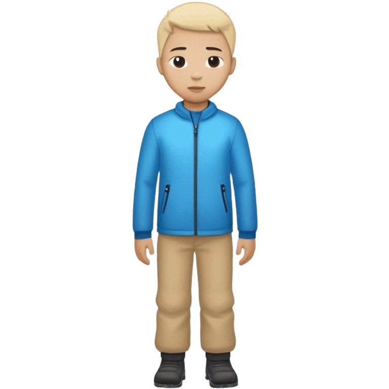 photorealistic greenland citizen standing full length emoji