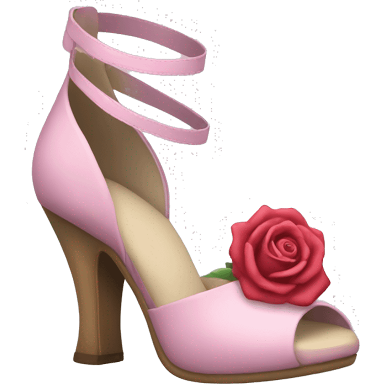 Rosa Schneeschuhe emoji