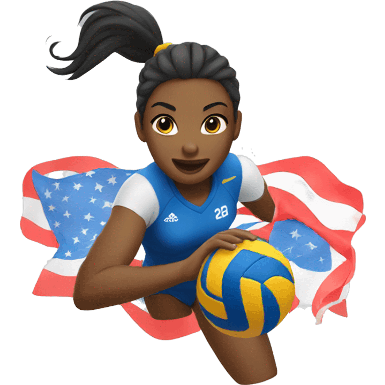 summer olympics girl volleyball emoji