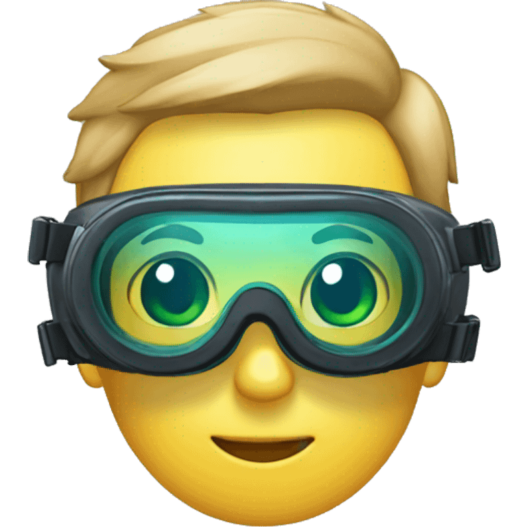 goggles for laboratory emoji