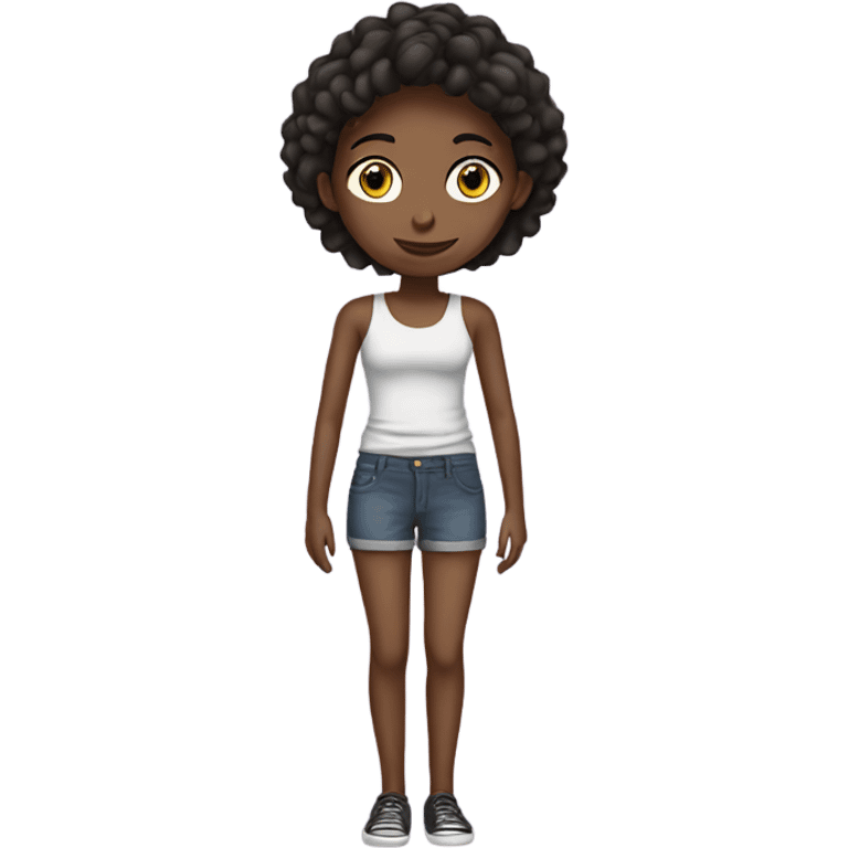 Skinny girl emoji