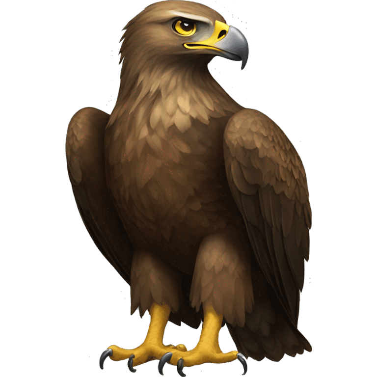 Golden eagle emoji