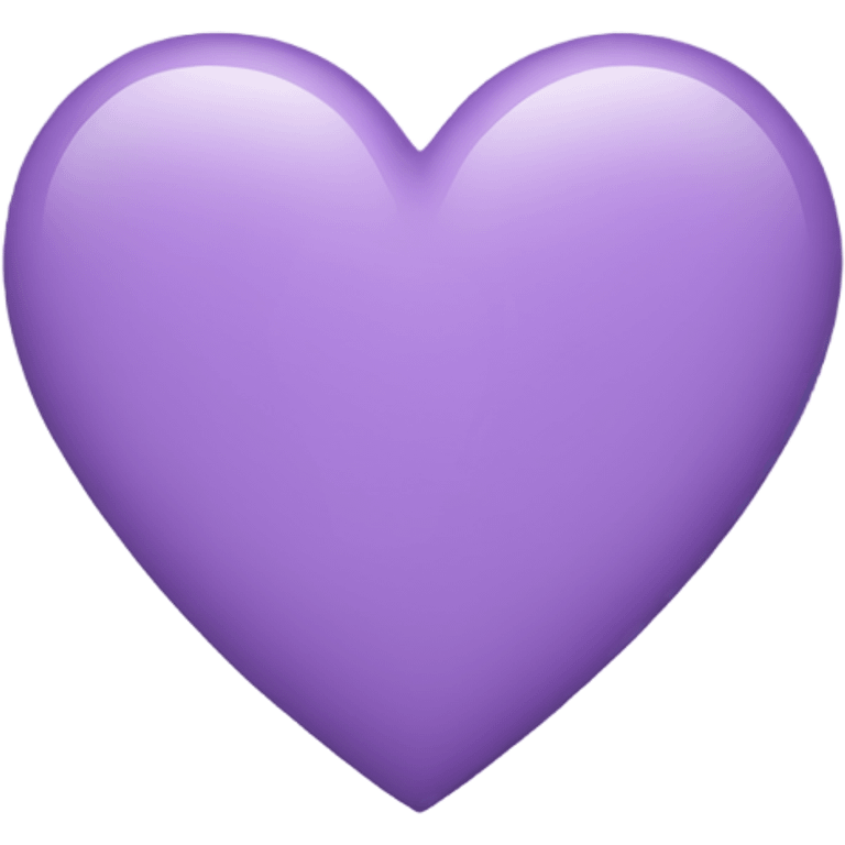 Light Purple Heart emoji