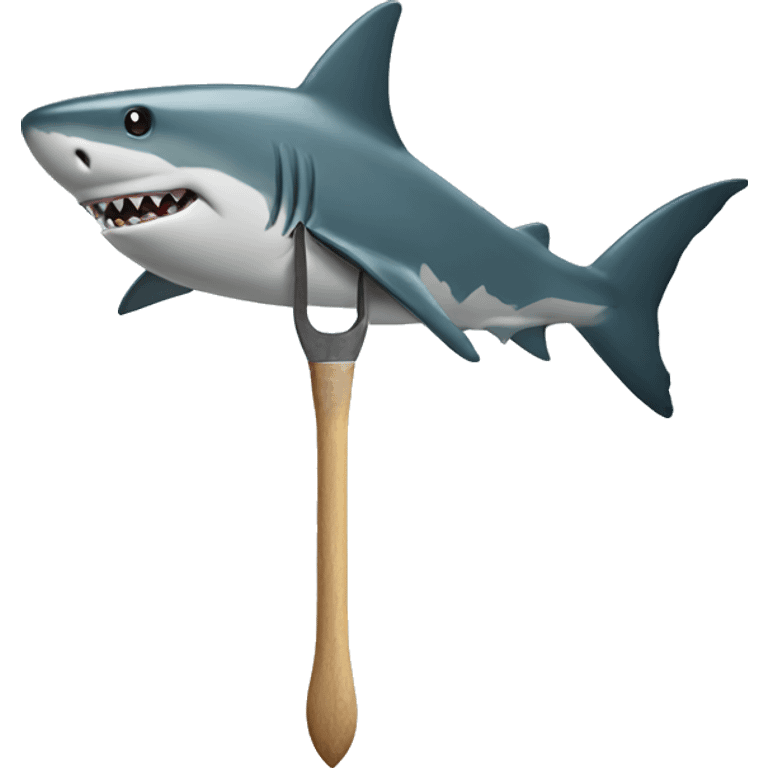 shark with spade emoji