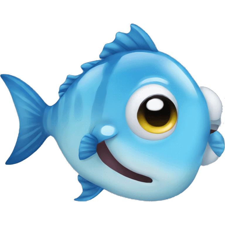 cute fish crying emoji