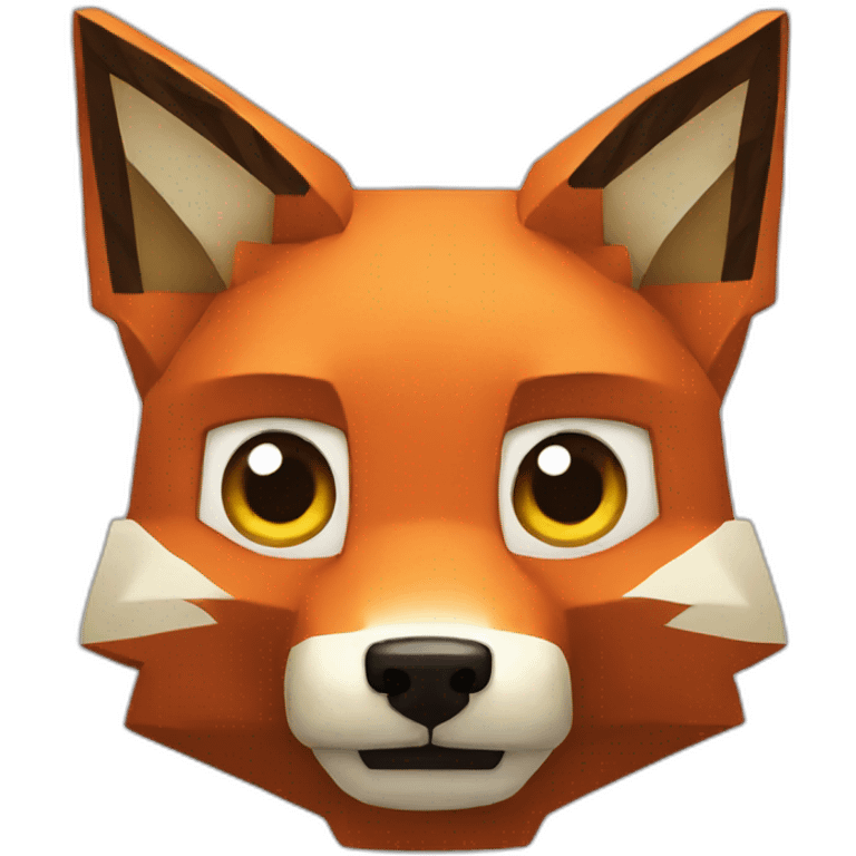 Minecraft Fox emoji