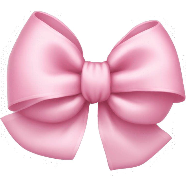 baby pink bow emoji