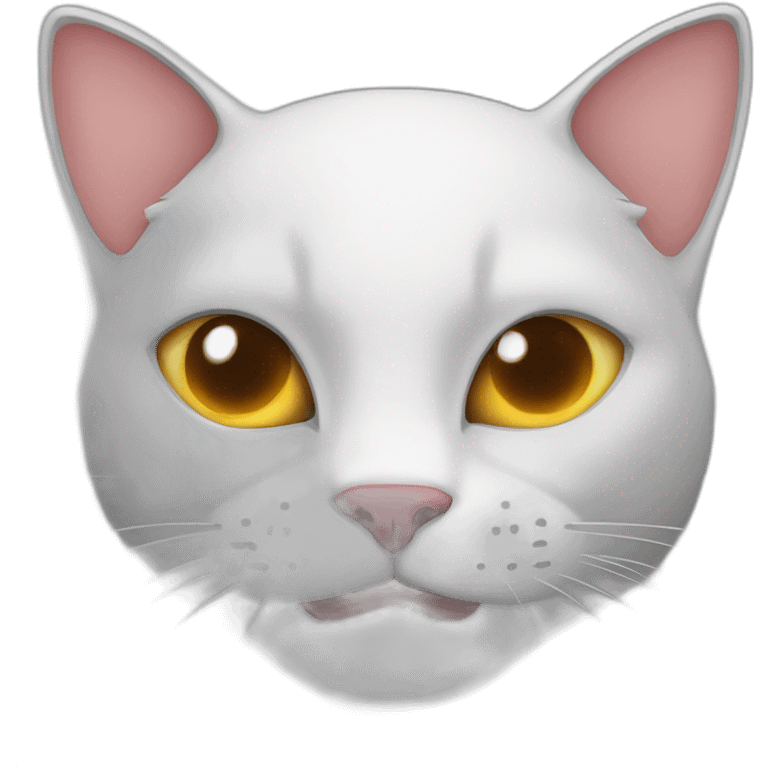 evil cat emoji