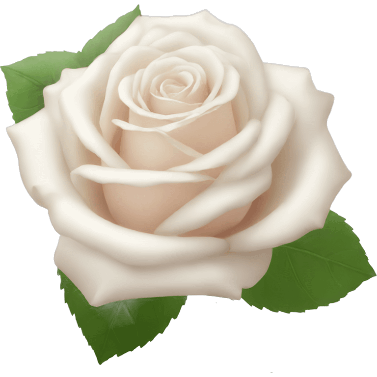 rose blanche emoji