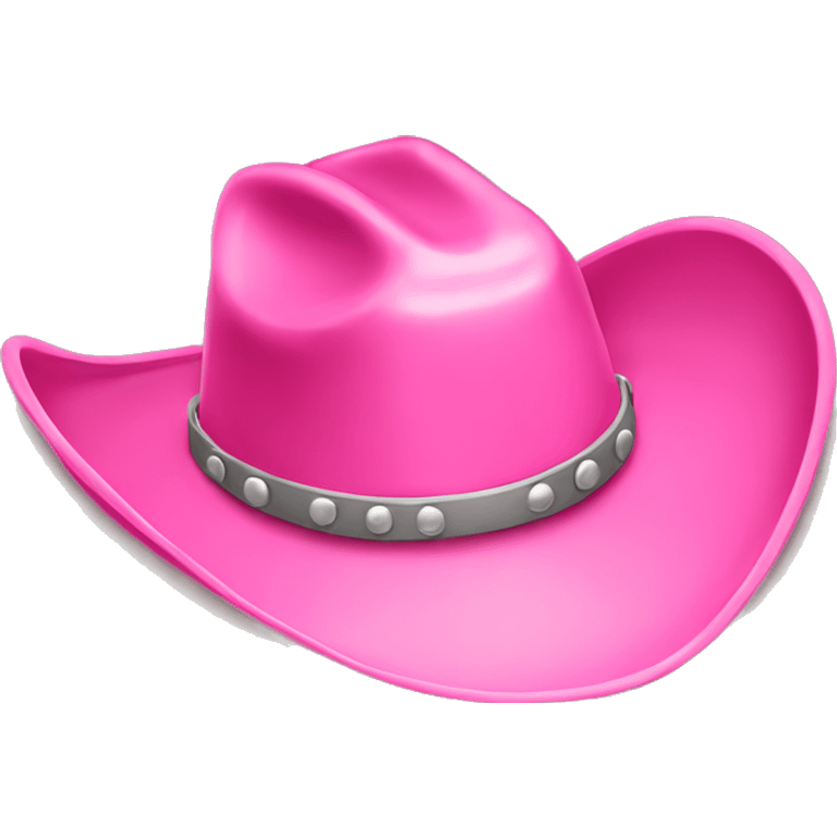 pink cowboy hat emoji