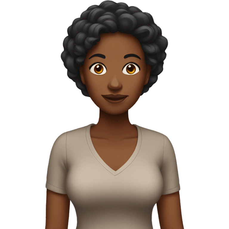 Black mom emoji