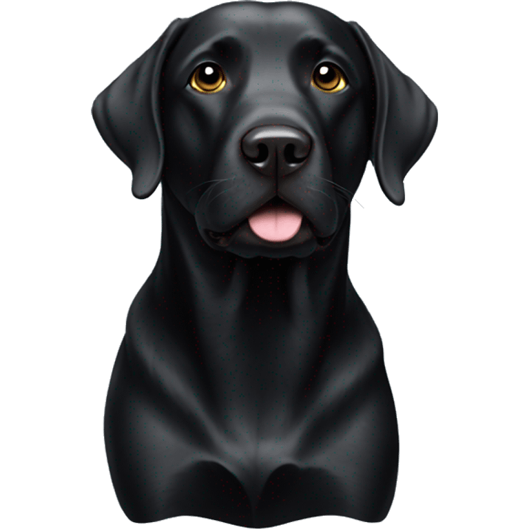 Black Labrador emoji