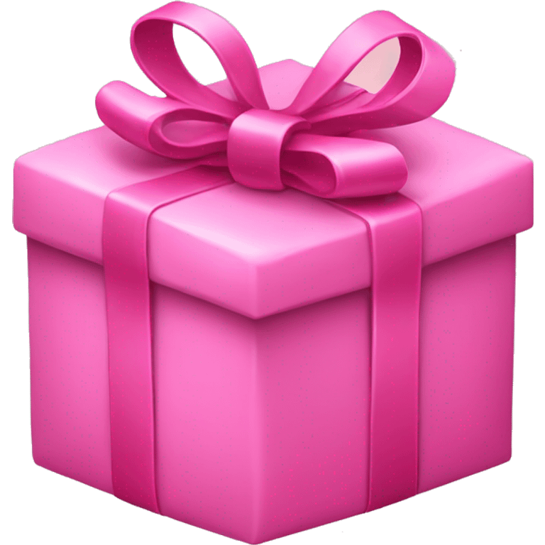 Pink present emoji