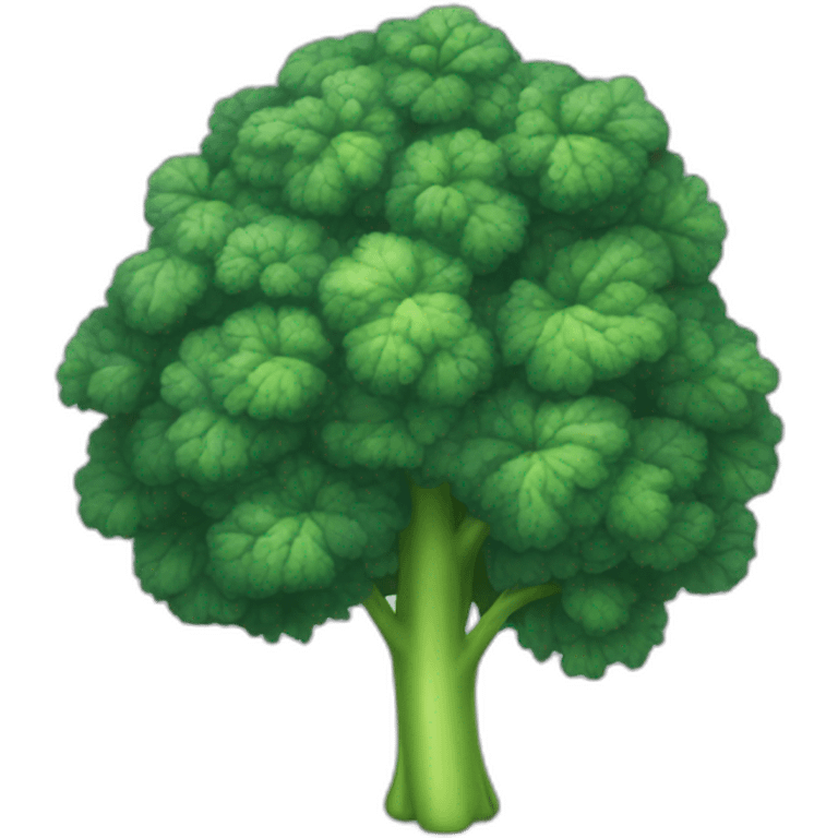 Een kale boom in de winter emoji