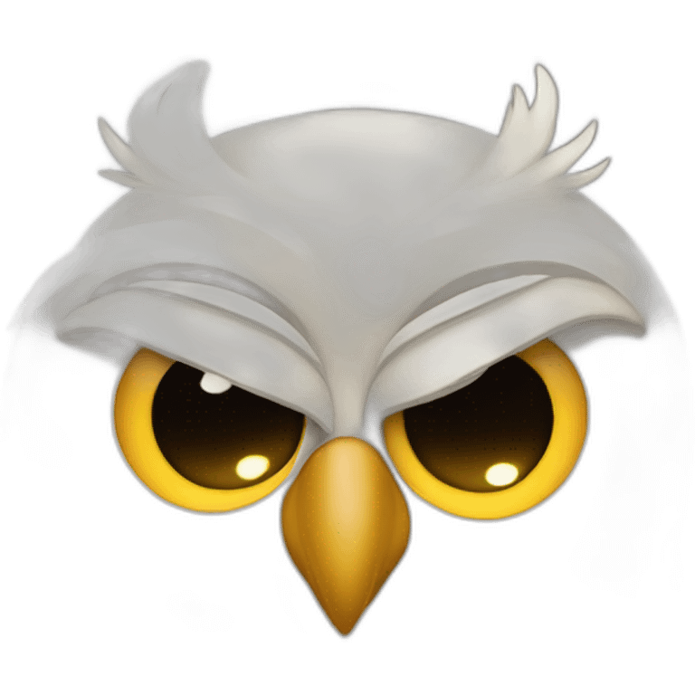 Owl facepalm emoji