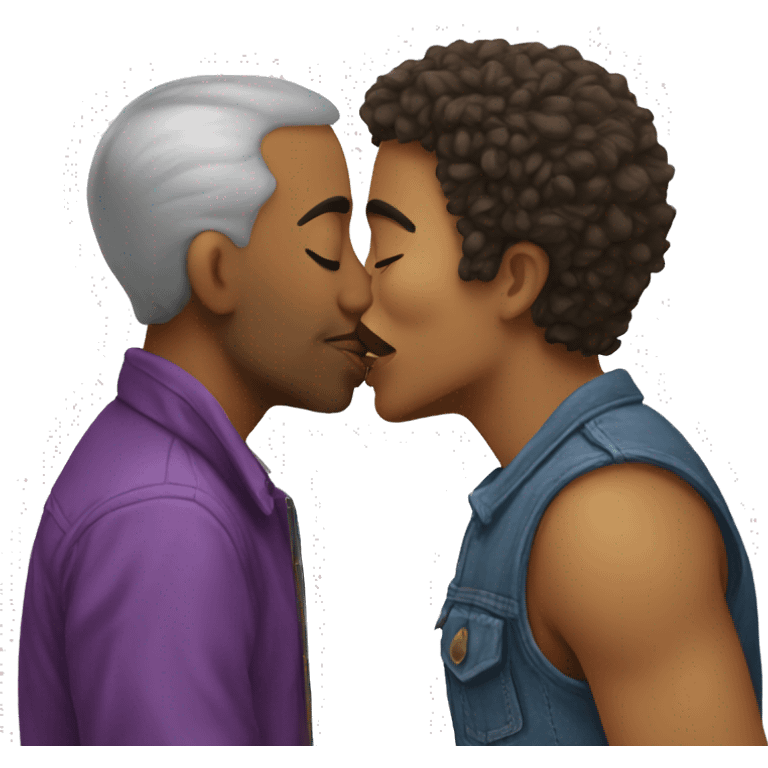 kiss-kiss emoji