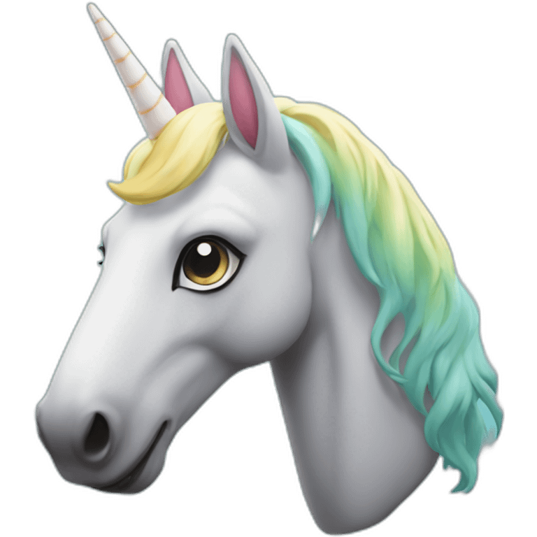 Licorne Bulles emoji