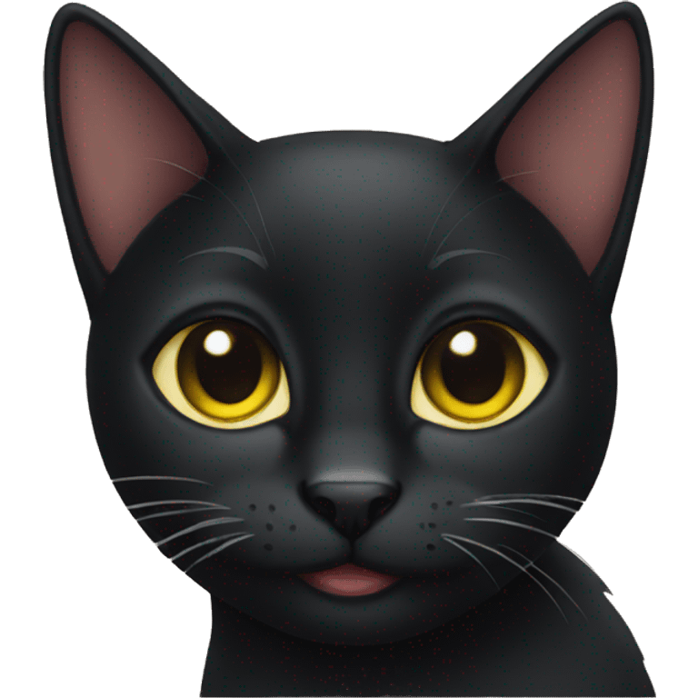 Black cat emoji