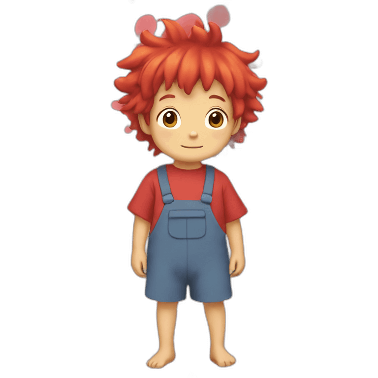 Ponyo Ghibli emoji