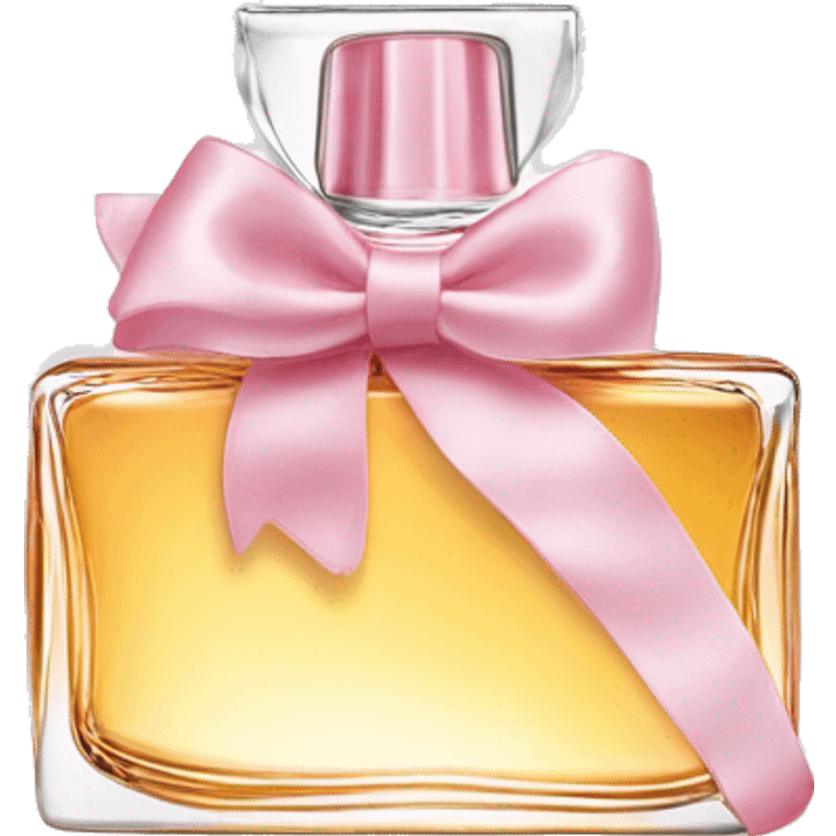 Miss Dior perfume in bow emoji