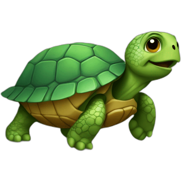 Awesome turtle emoji