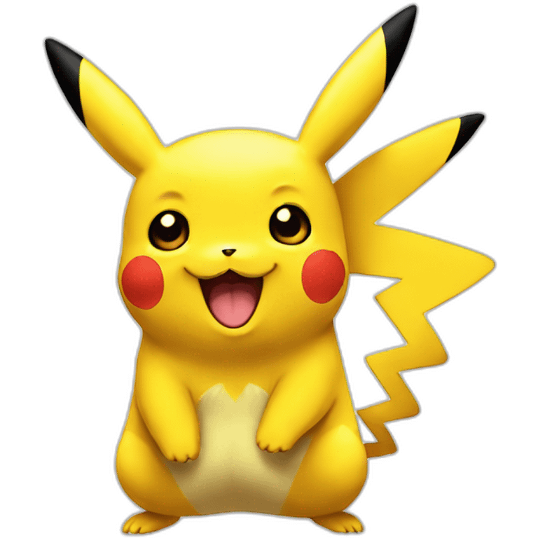 pikachu happy emoji