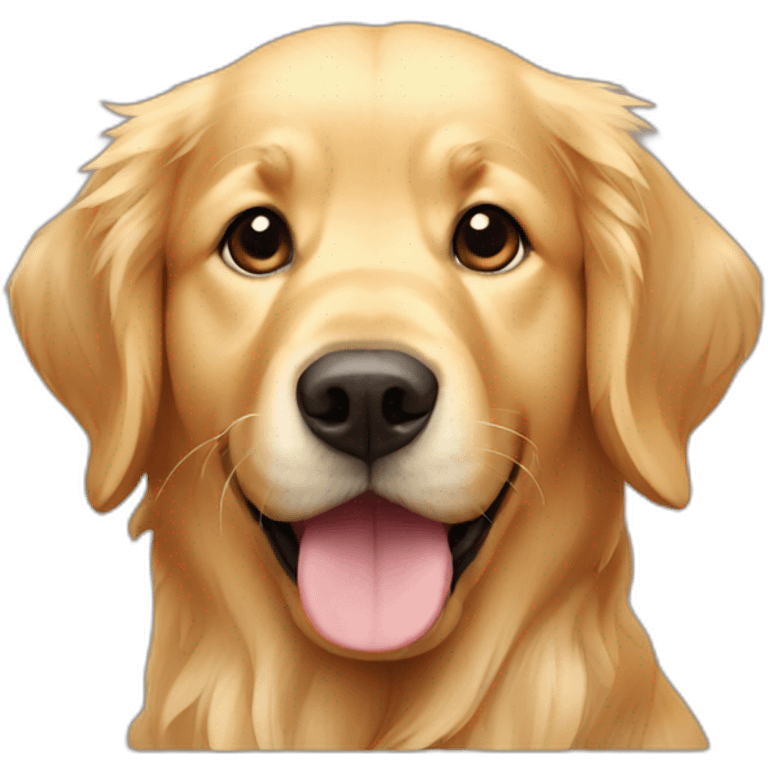 golden-retriever-cute emoji