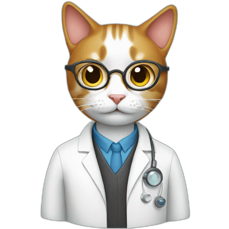 cat scientist emoji