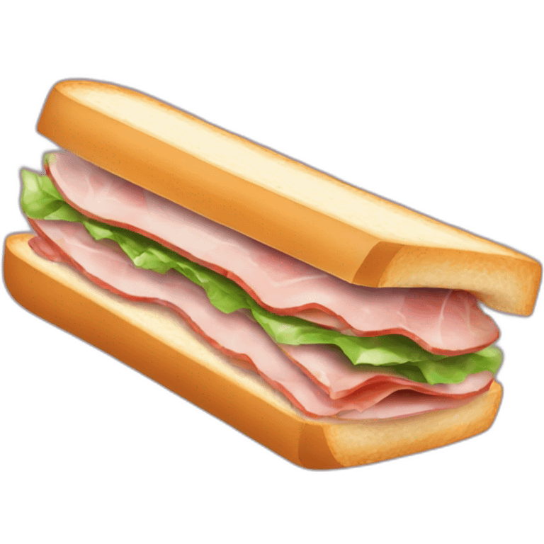 sandwich jambon beurre emoji