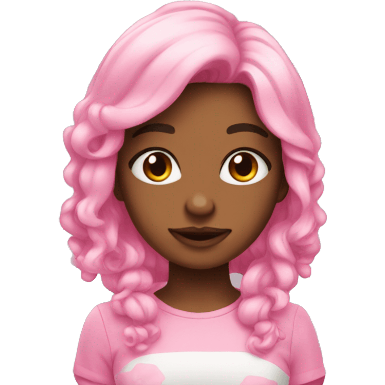 Cute pink vibe emojis  emoji