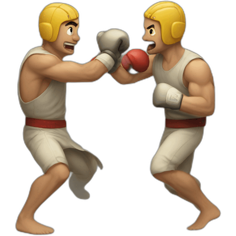 fighting emoji