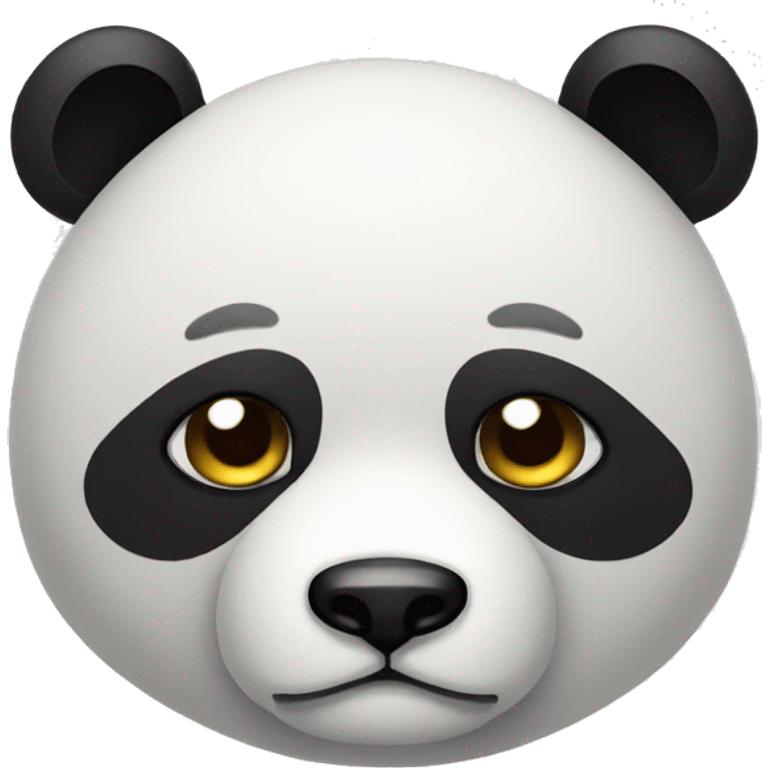 Sad panda  emoji