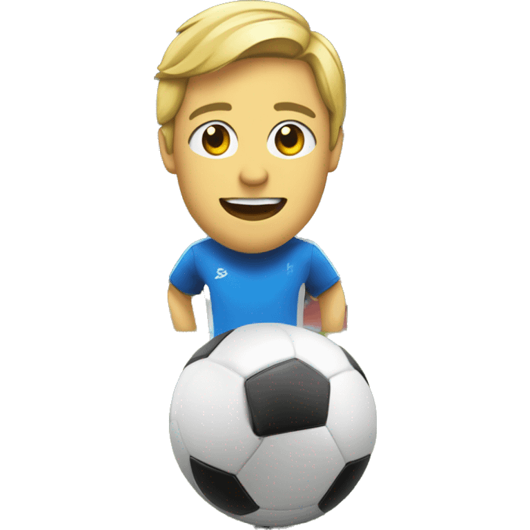 Ishowspeed the youtube stremer in soccer stadium emoji