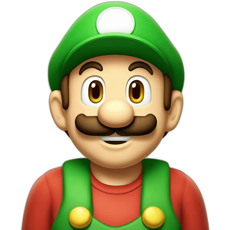 Mario ate luigi emoji