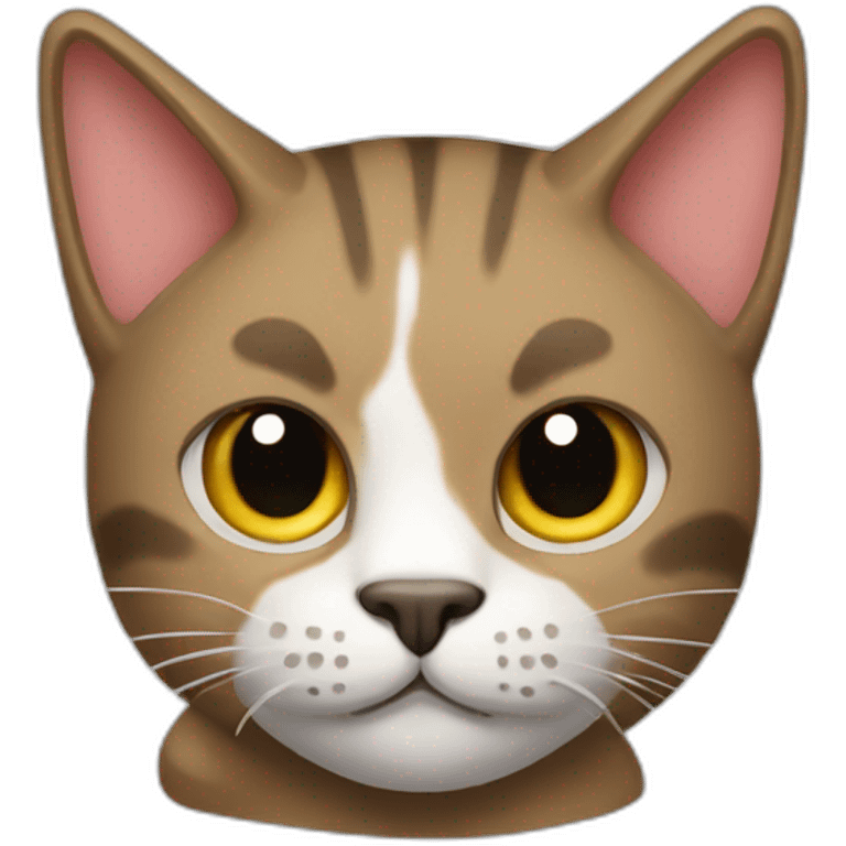 Gato con cerveza emoji