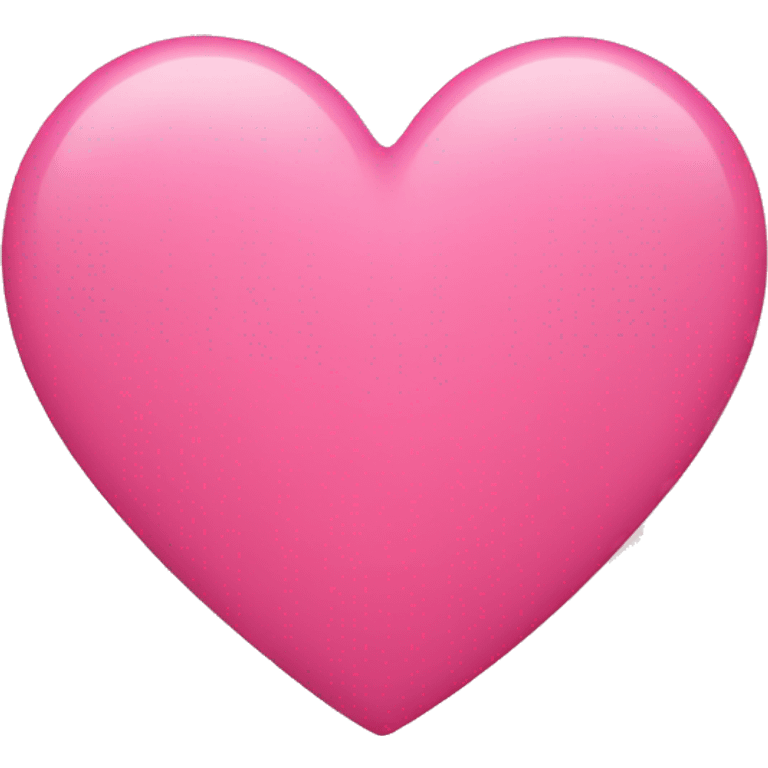 Pink heart  emoji