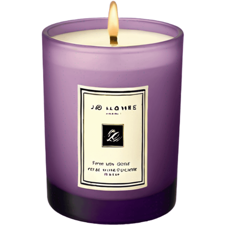 Jo malone candle light purple emoji