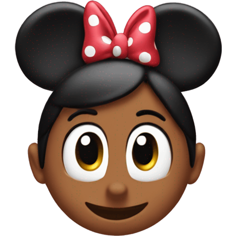 Minnie Mouse ears emoji