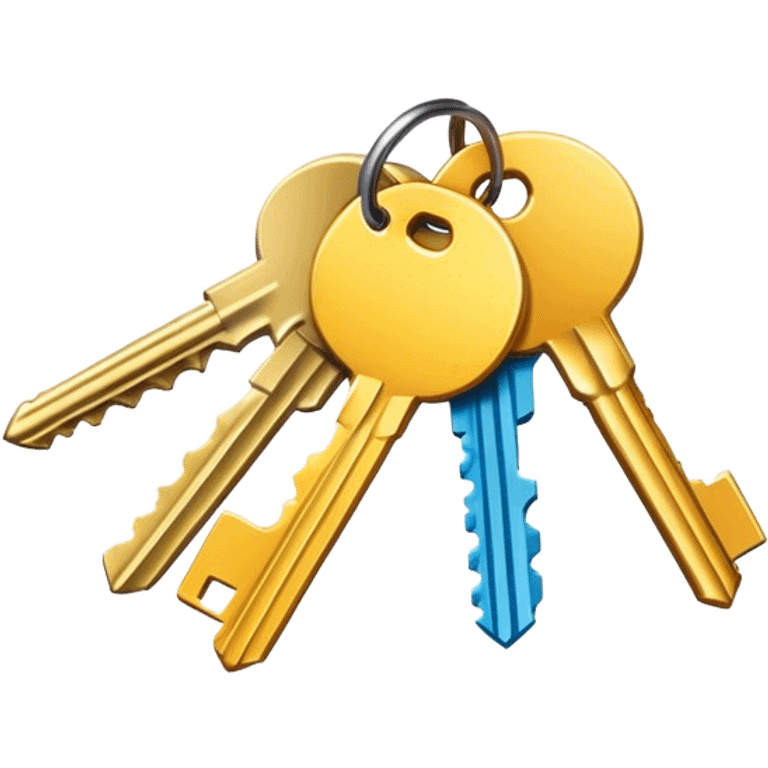 house keys emoji