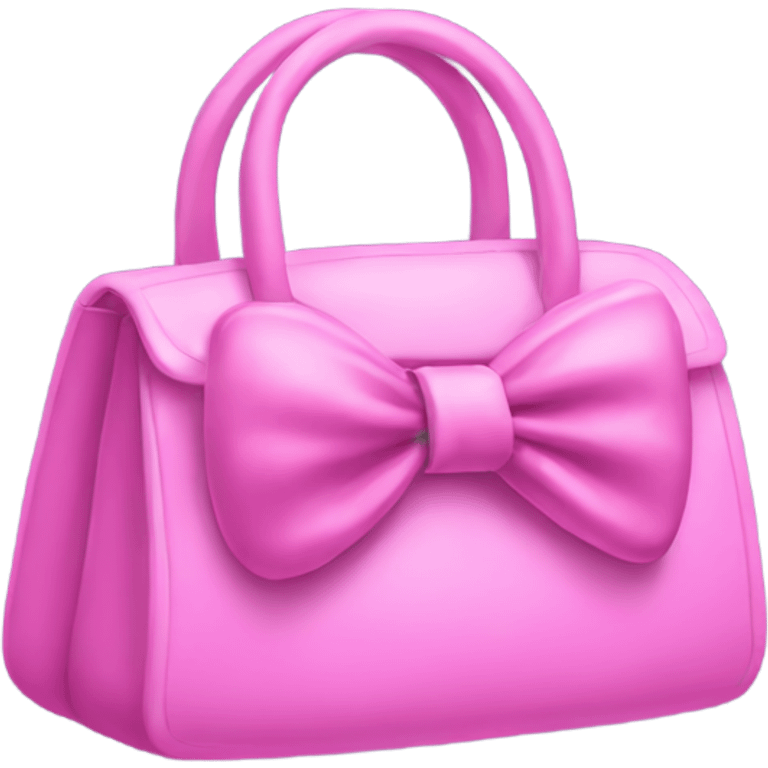 Handbag with a bow emoji