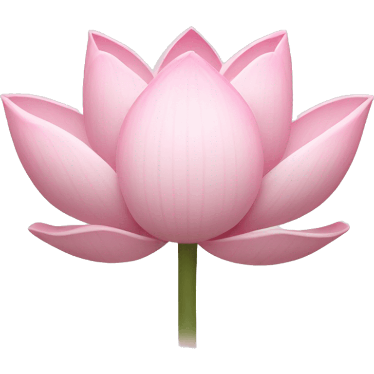 light pink lotus flower  emoji