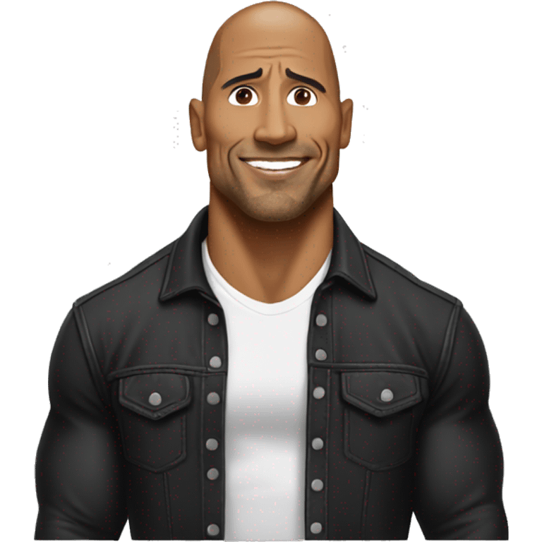 The rock emoji