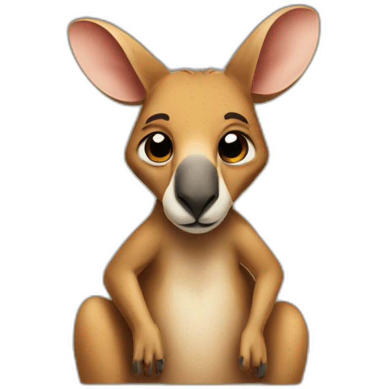 KANGAROO TOILED emoji