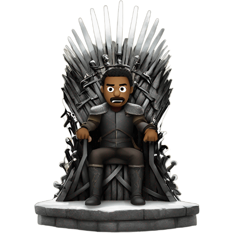 Animated iron throne  emoji