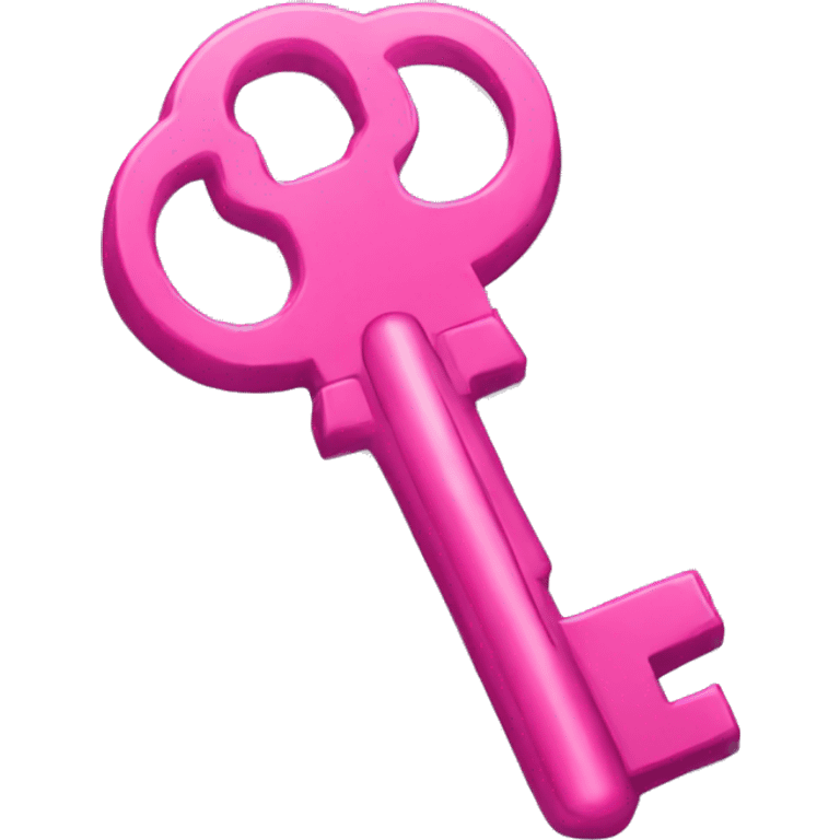 Pink keys  emoji