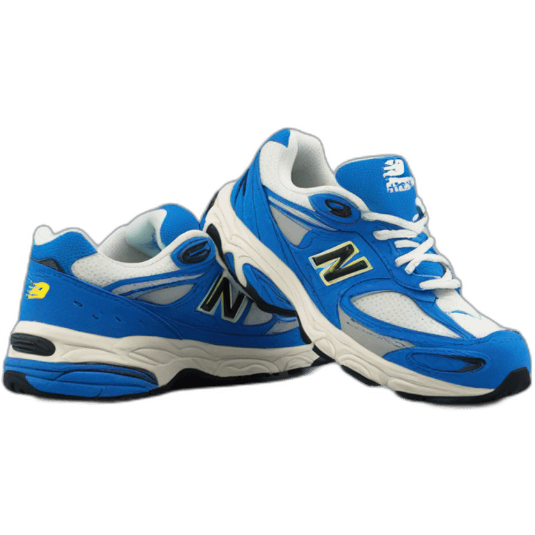 Sneakers new balance 2002r blue emoji